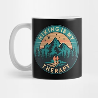 Hiker Is My Therapy Mug